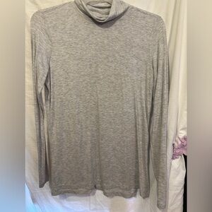 Ina Gray Knit Tunic Relaxed Fit